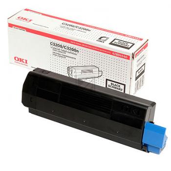 Oki Toner in Farbe black