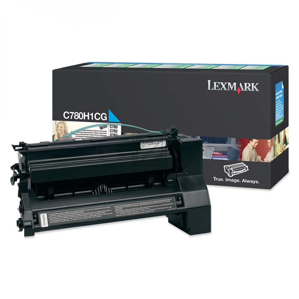 Lexmark Toner in Farbe cyan
