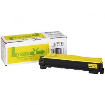 Kyocera TK-550Y Toner in Farbe yellow