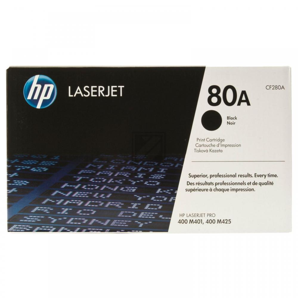 HP 80A Toner in Farbe black