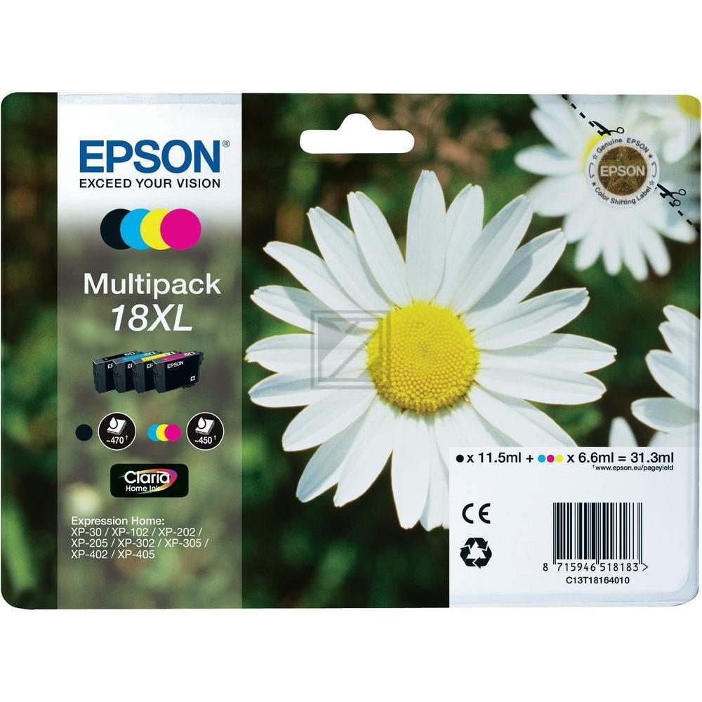 Epson 18XL Tintenpatrone in Farbe black