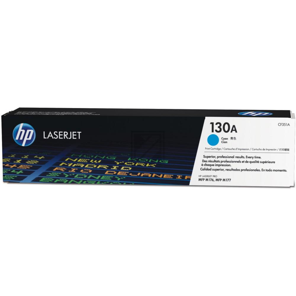 HP 130A Toner in Farbe cyan