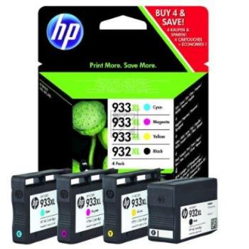 HP Tintenpatrone in Farbe yellow