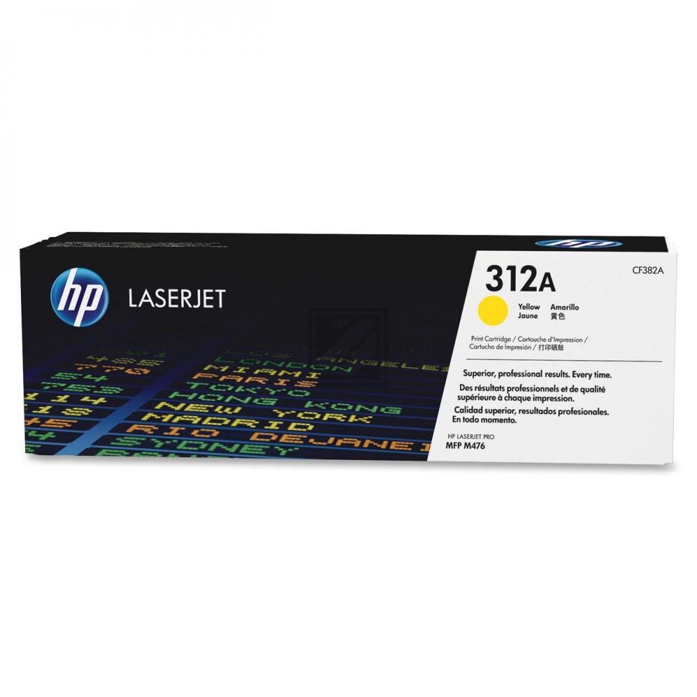HP 312A Toner in Farbe yellow