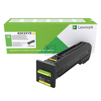 Lexmark Toner in Farbe yellow