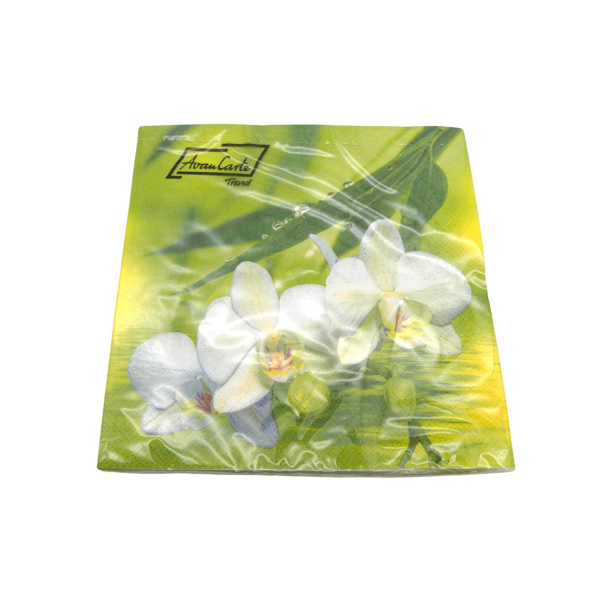 6xAvanCarte 20 Stk Motivserviette Blumen