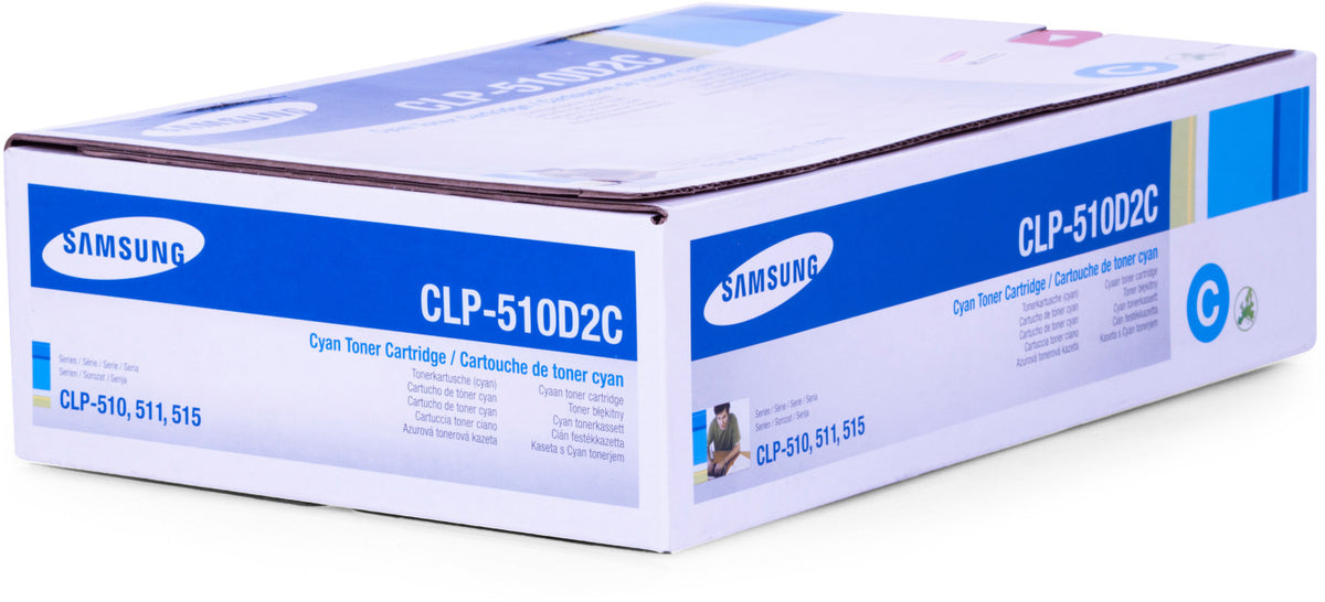 Samsung CLP-510D2C Toner in Farbe cyan