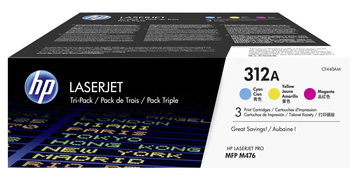 HP 312A Toner in Farbe tri-color