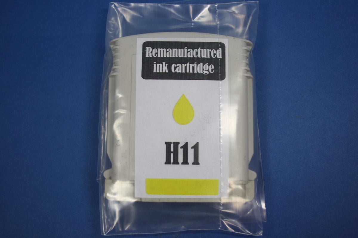 HP 11 Tintenpatrone in Farbe yellow