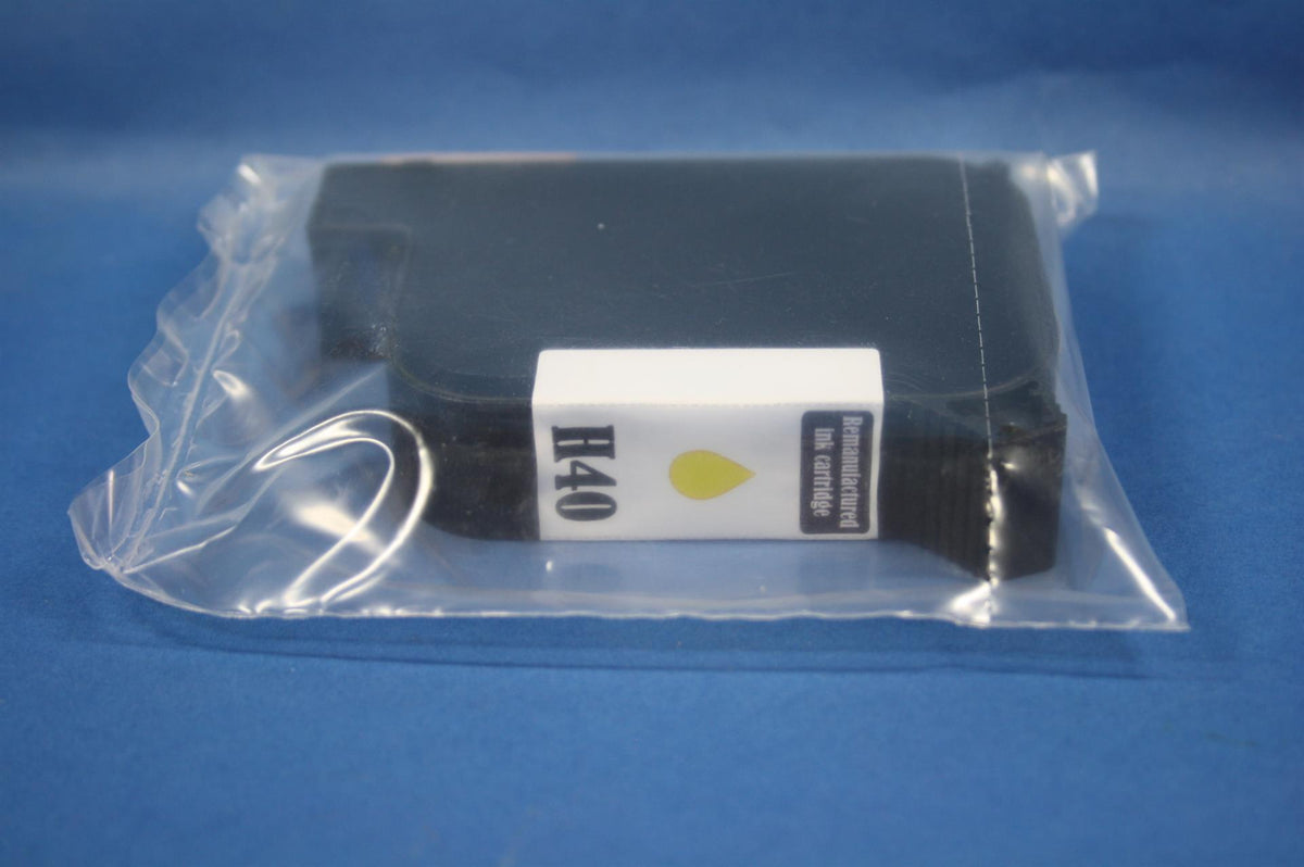 HP 40 Tintenpatrone in Farbe yellow