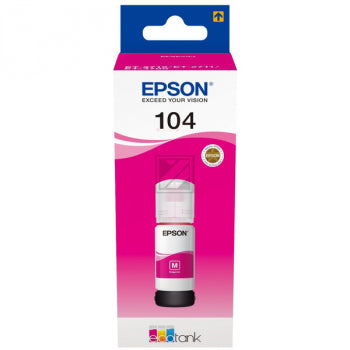 Epson 104 Tintenpatrone in Farbe magenta