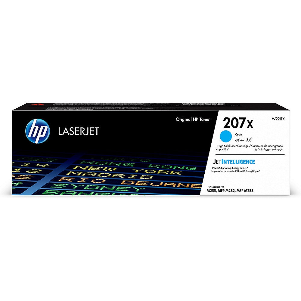 HP 207X Toner in Farbe cyan