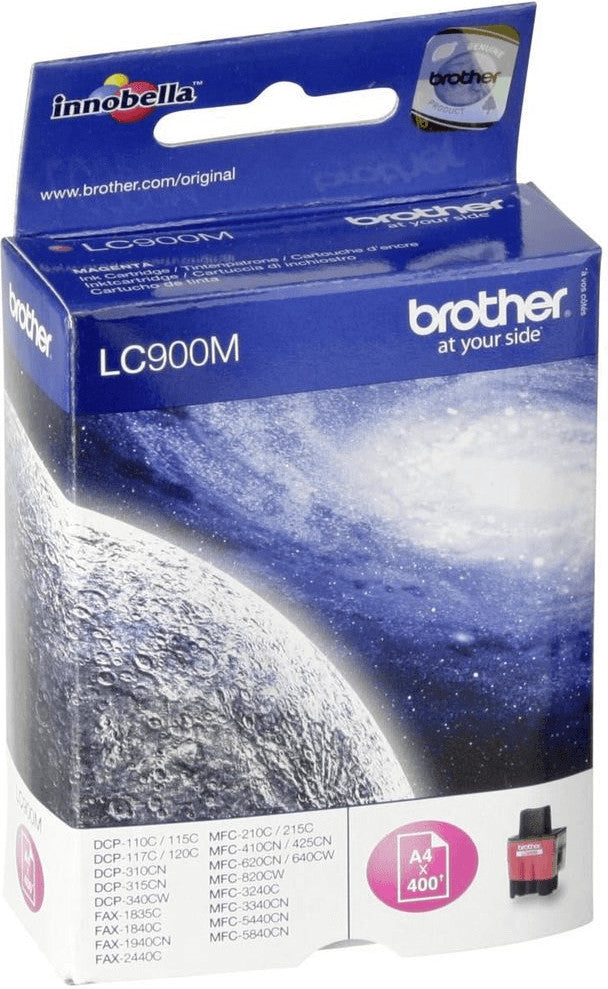 Brother LC-900 Tintenpatrone in Farbe magenta