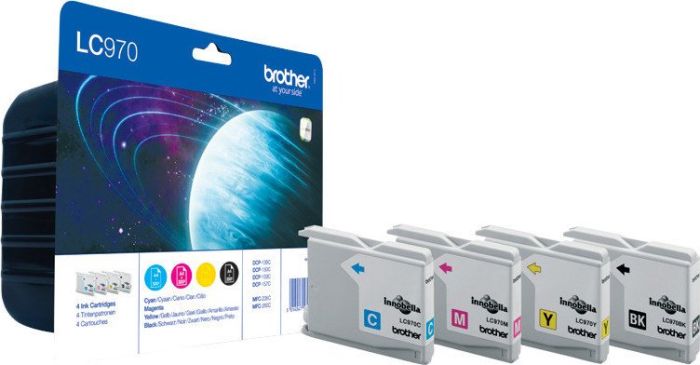 Brother LC970VALBPDR Tintenpatrone in Farbe black-tri-color