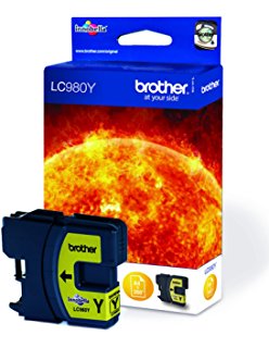 Brother LC-980Y Tintenpatrone in Farbe yellow