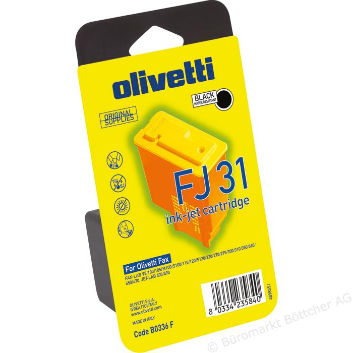 Olivetti B0336 Tintenpatrone in Farbe black