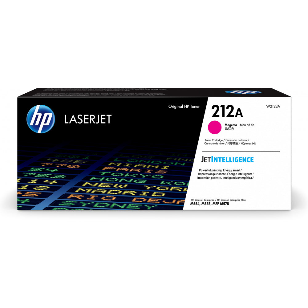 Hewlett Packard W2123 Toner in Farbe magenta
