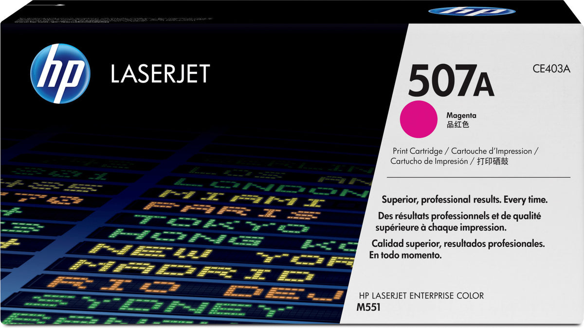 HP 507A Toner in Farbe magenta