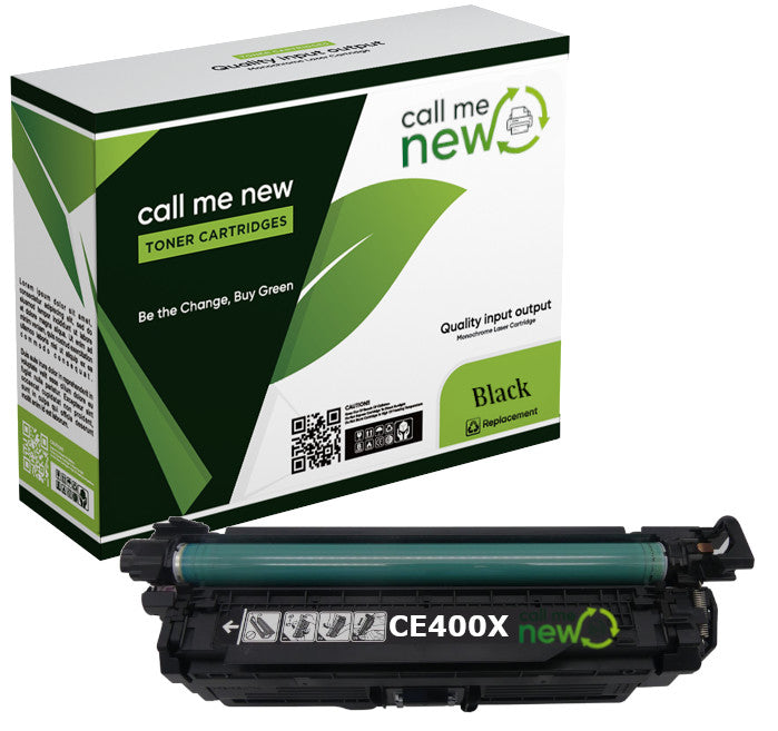 HP CE400X Toner in Farbe black