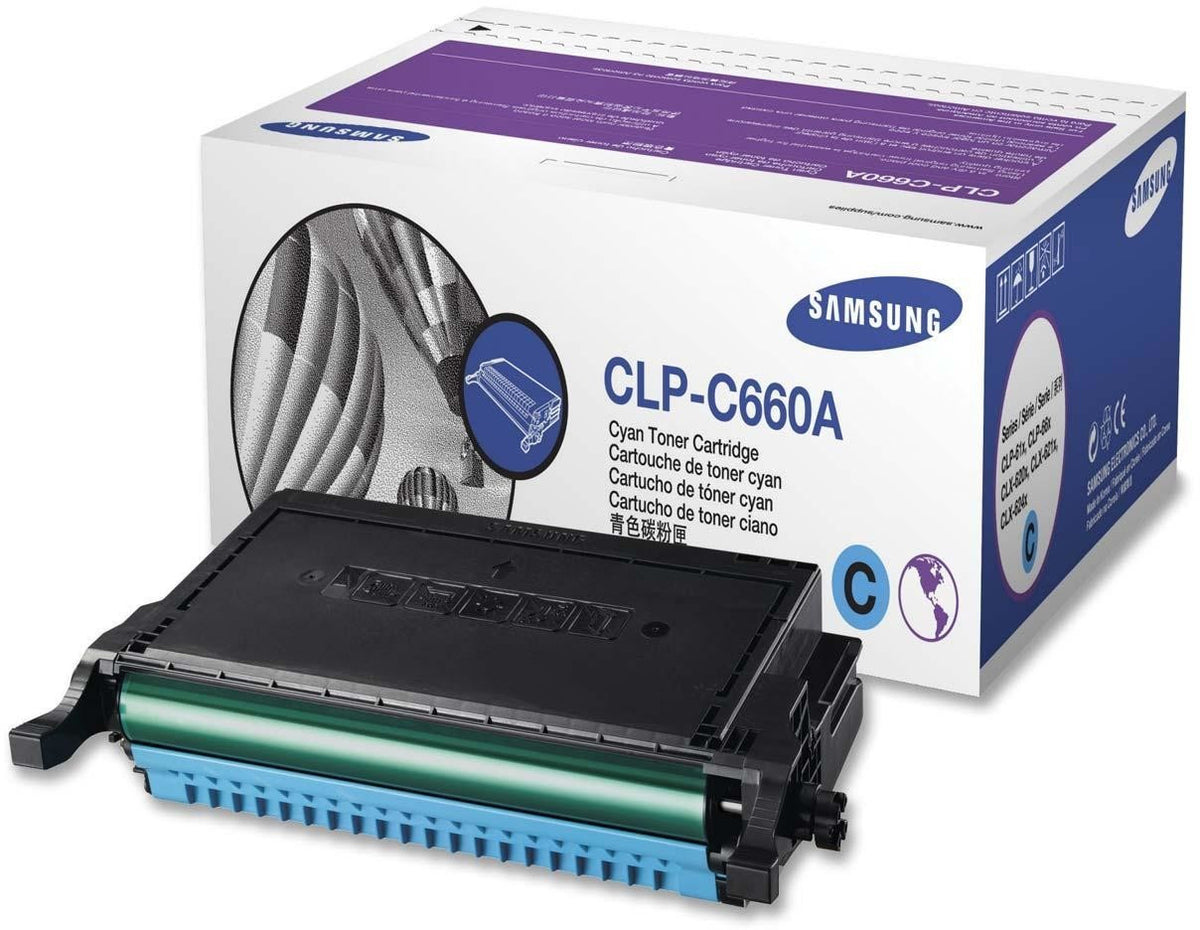 Samsung CLP-C660A Toner in Farbe cyan