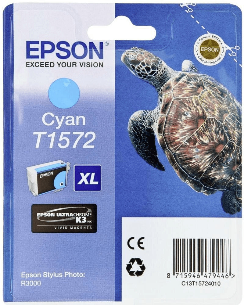 Epson CY Tintenpatrone in Farbe cyan