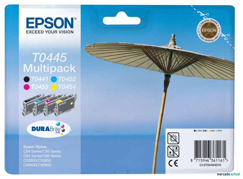Epson  Tintenpatrone in Farbe black-tri-color
