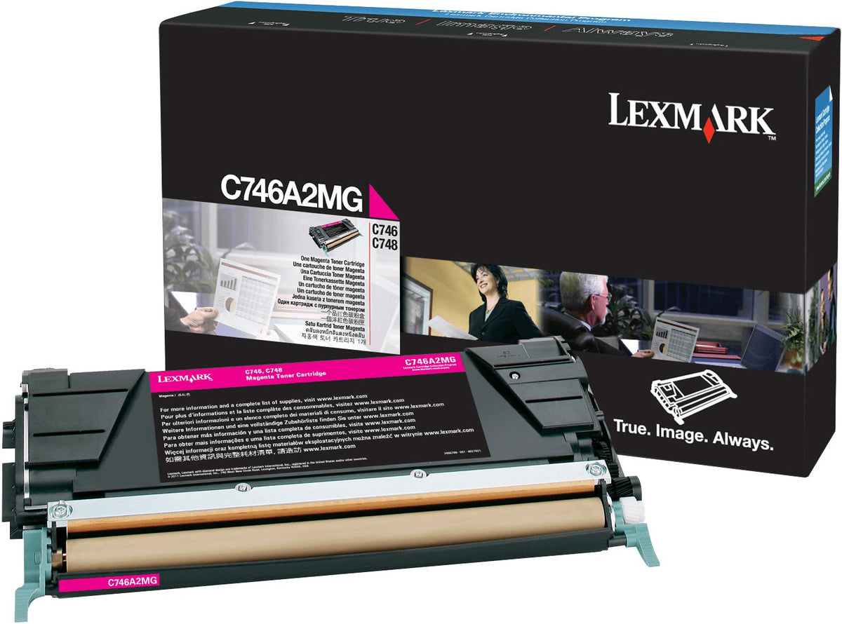 Lexmark  Toner in Farbe magenta