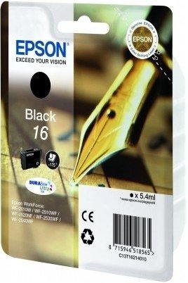 Epson 16 Tintenpatrone in Farbe black