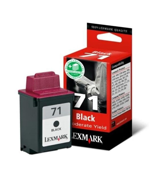 Lexmark  Tintenpatrone in Farbe black