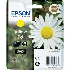 Epson  Tintenpatrone in Farbe yellow