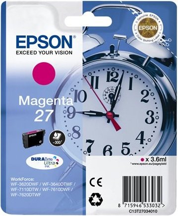 Epson 27 Tintenpatrone in Farbe magenta
