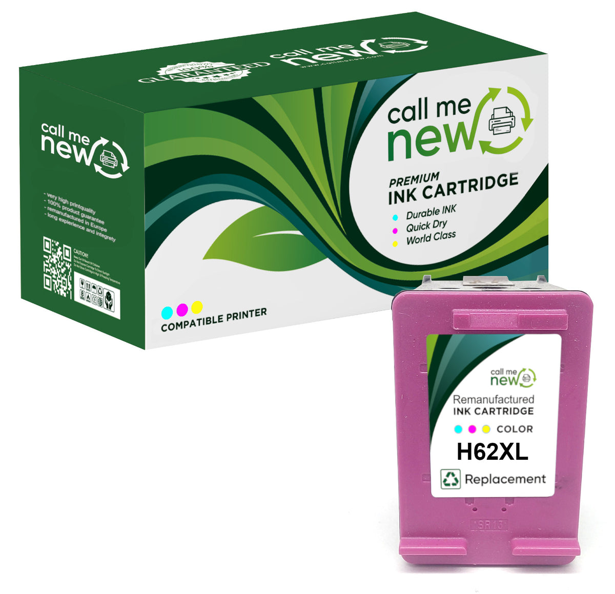 HP 62XL Tintenpatrone in Farbe tri-color