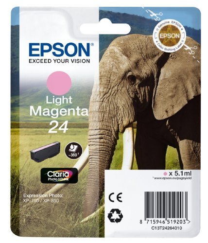 Epson 24 Tintenpatrone in Farbe magenta
