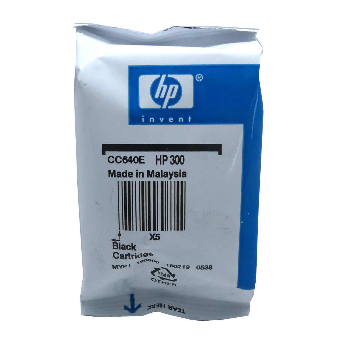 HP  Tintenpatrone in Farbe black-tri-color