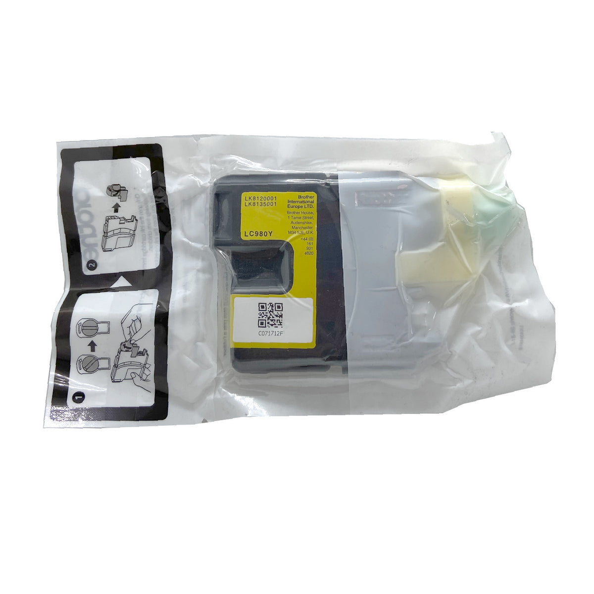 Brother LC-980Y Tintenpatrone in Farbe yellow
