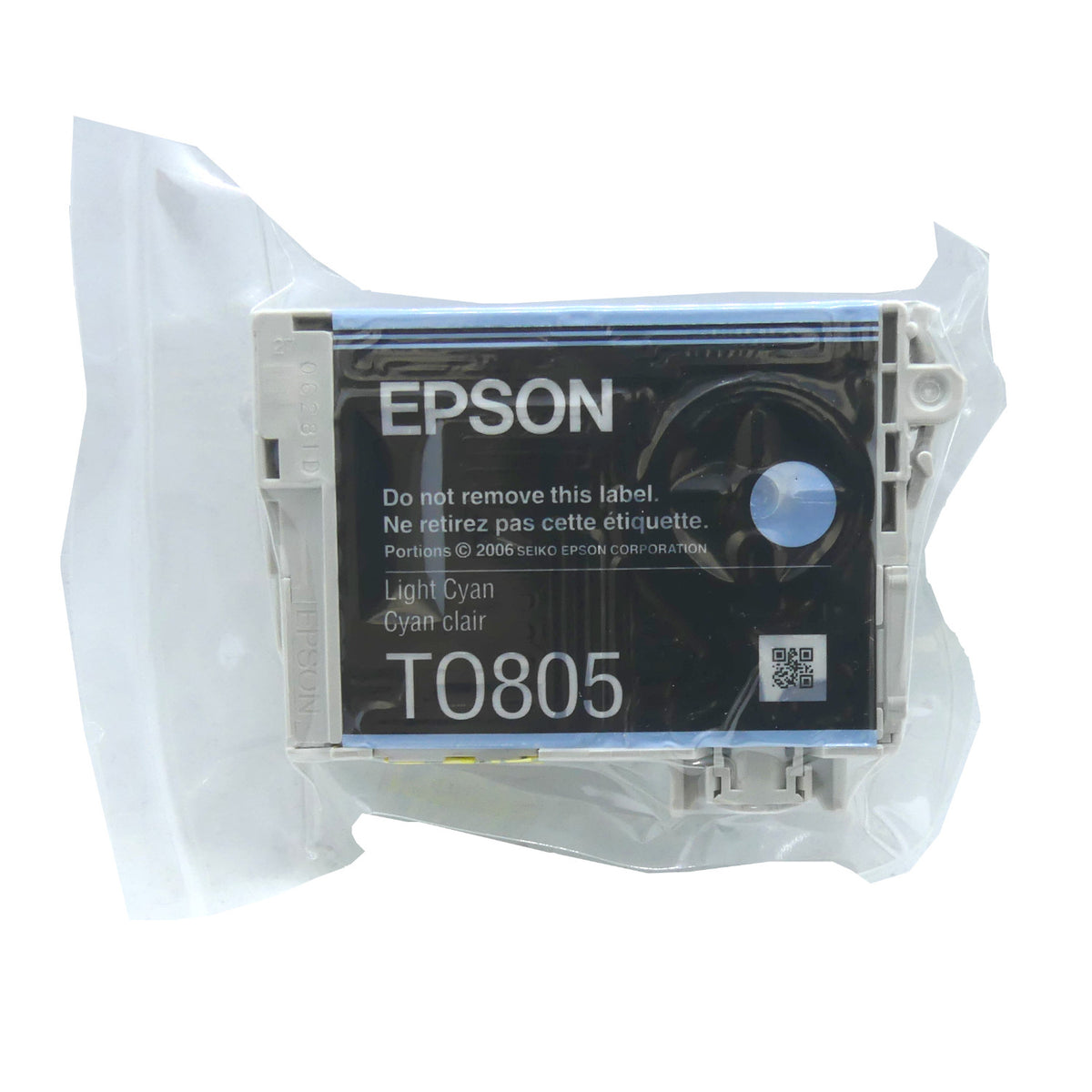 Epson T080 Tintenpatrone in Farbe cyan
