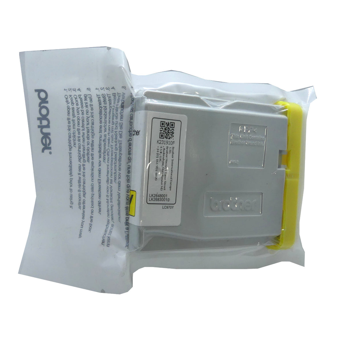 Brother LC-970Y Tintenpatrone in Farbe yellow