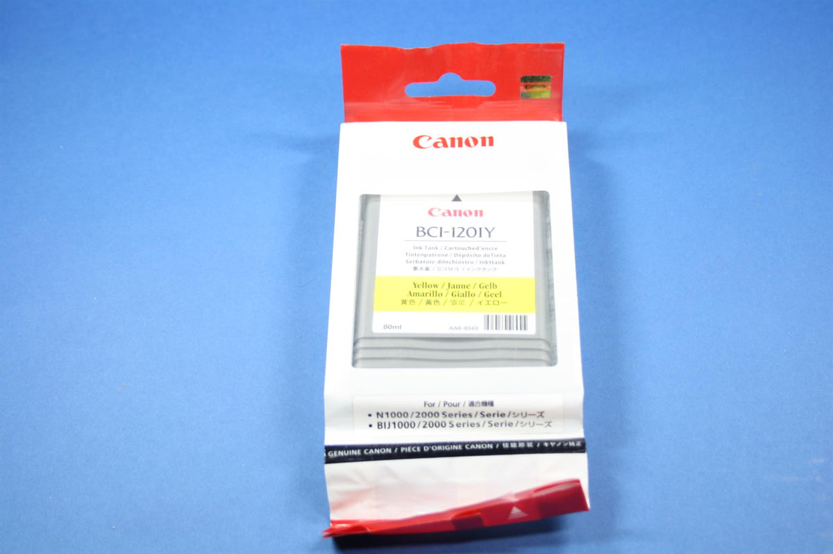 Canon BCI-1201 Tintenpatrone in Farbe yellow