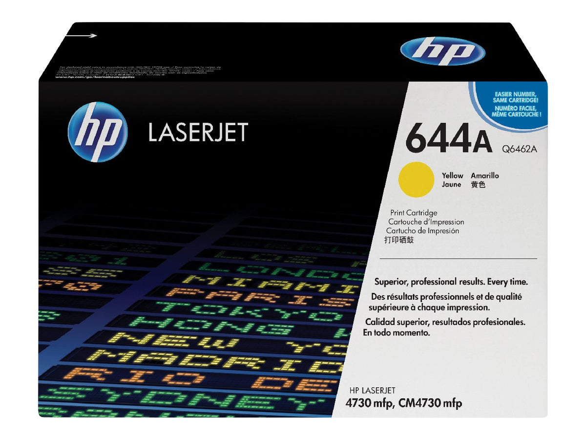 HP 644A Toner in Farbe yellow
