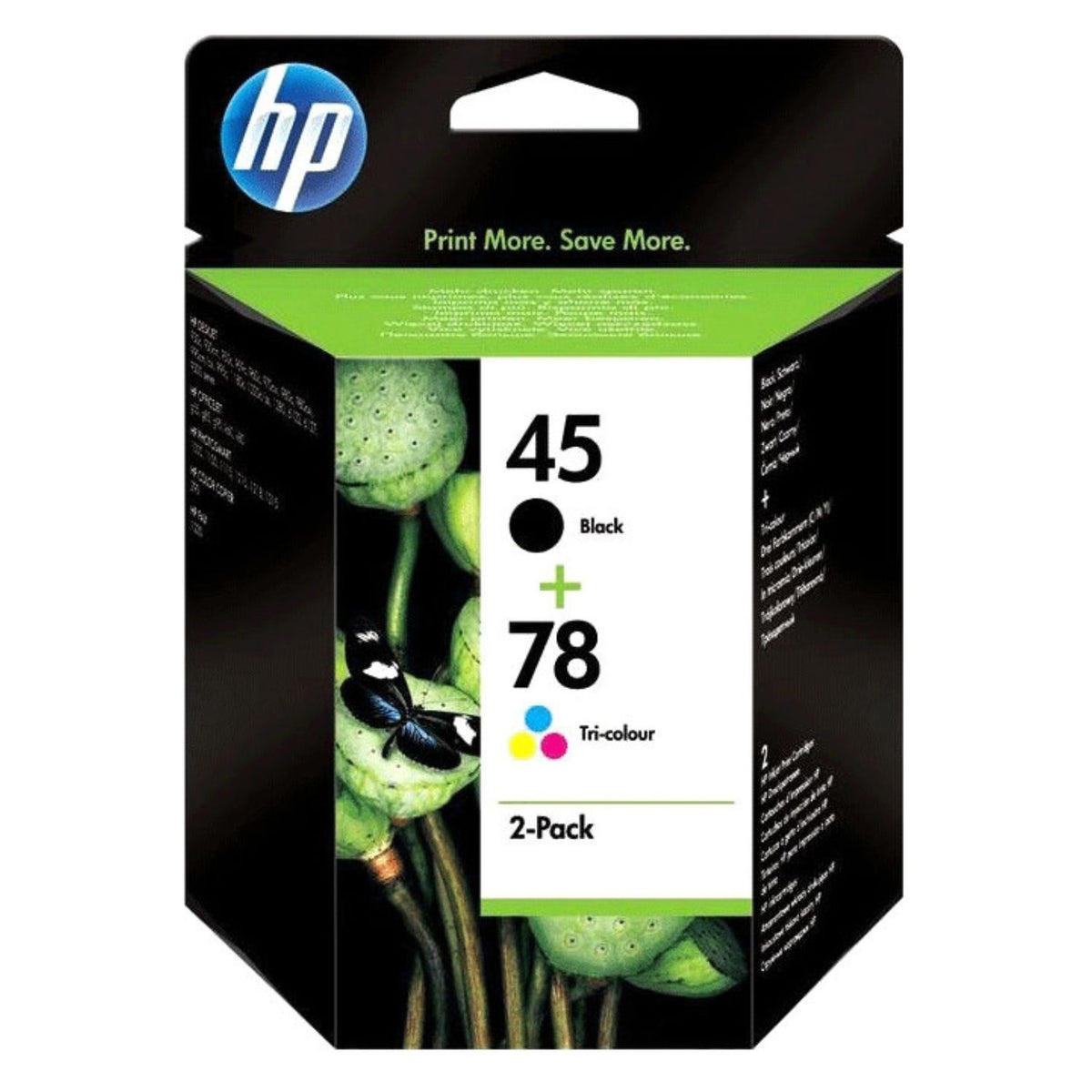 HP  Tintenpatrone in Farbe black-tri-color (3-tri-color)