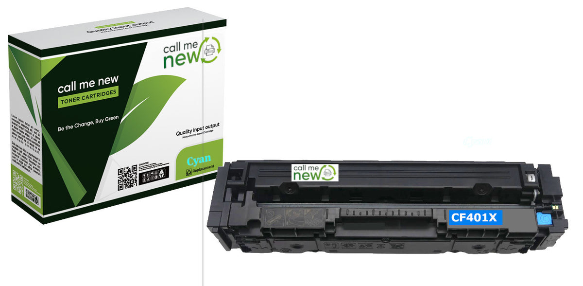 HP CF401X Toner in Farbe cyan