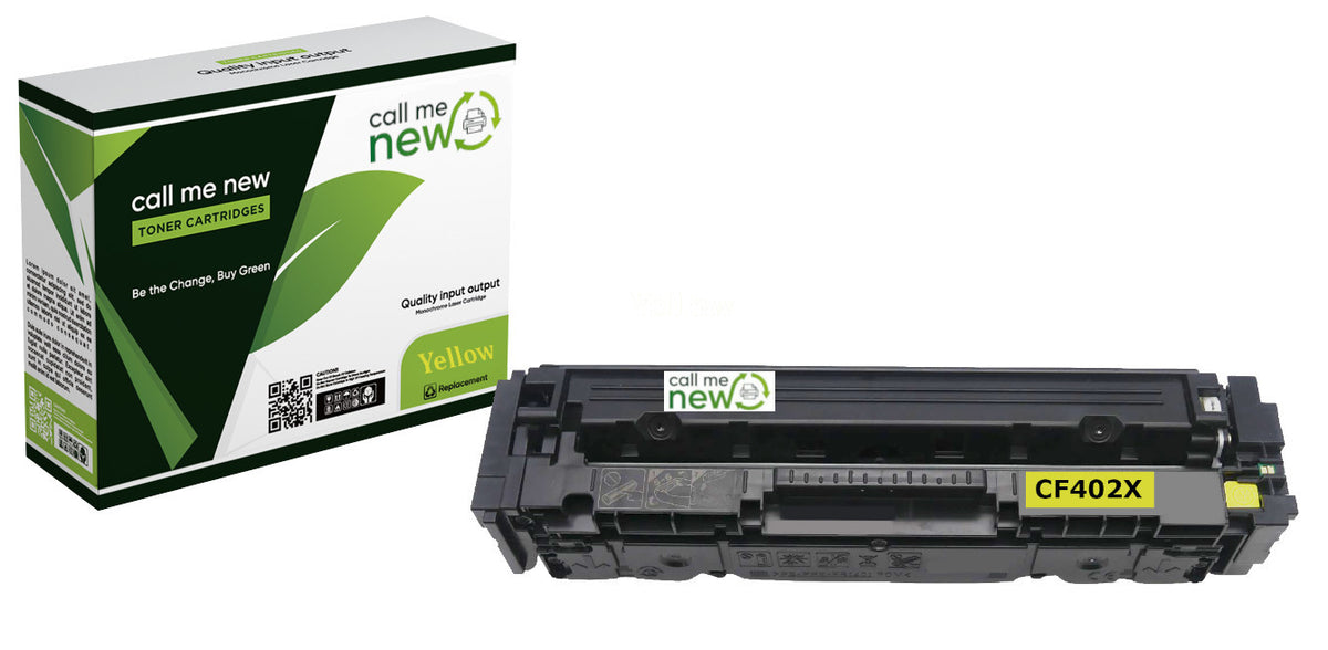 HP CF402X Toner in Farbe yellow