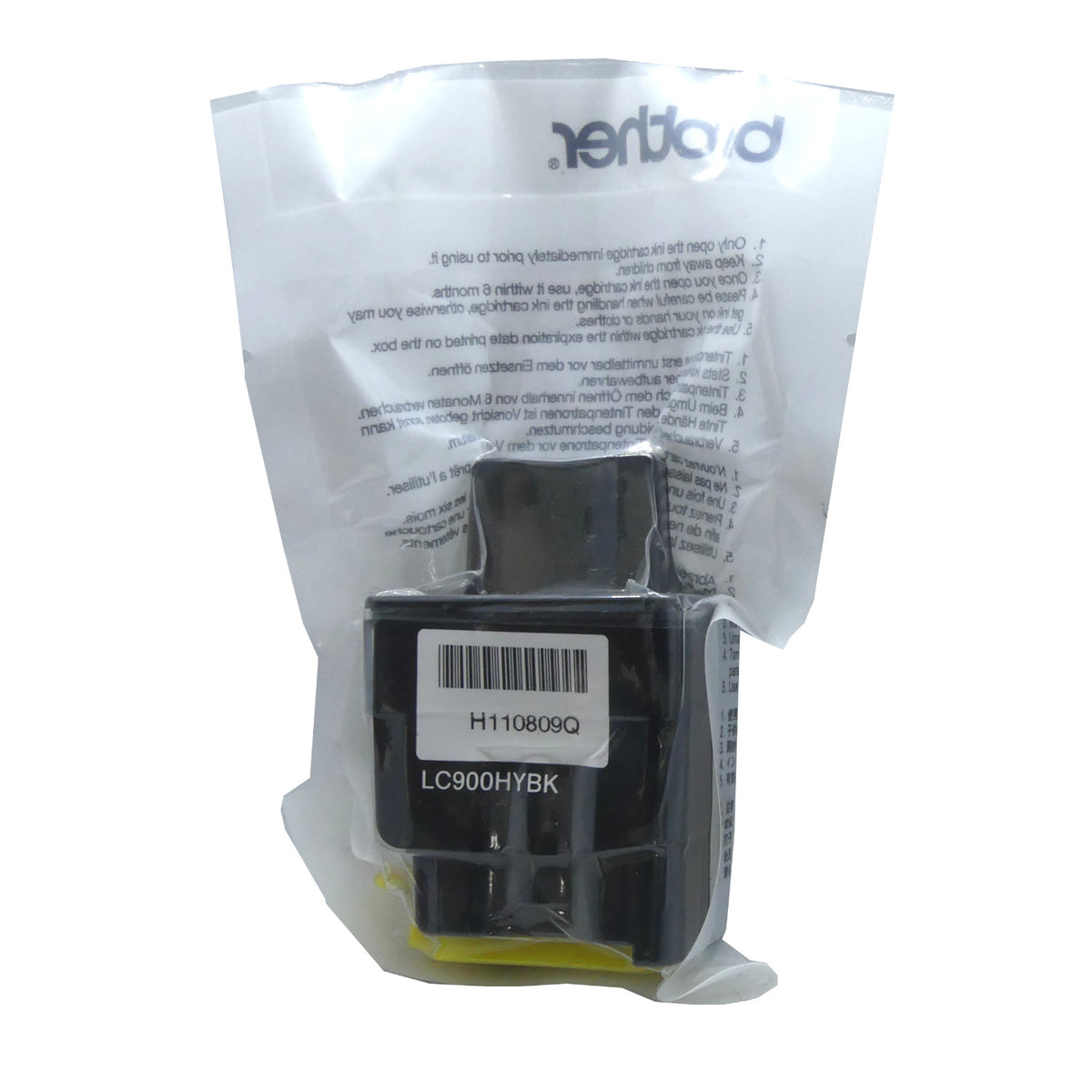 Brother LC-900HY Tintenpatrone in Farbe black