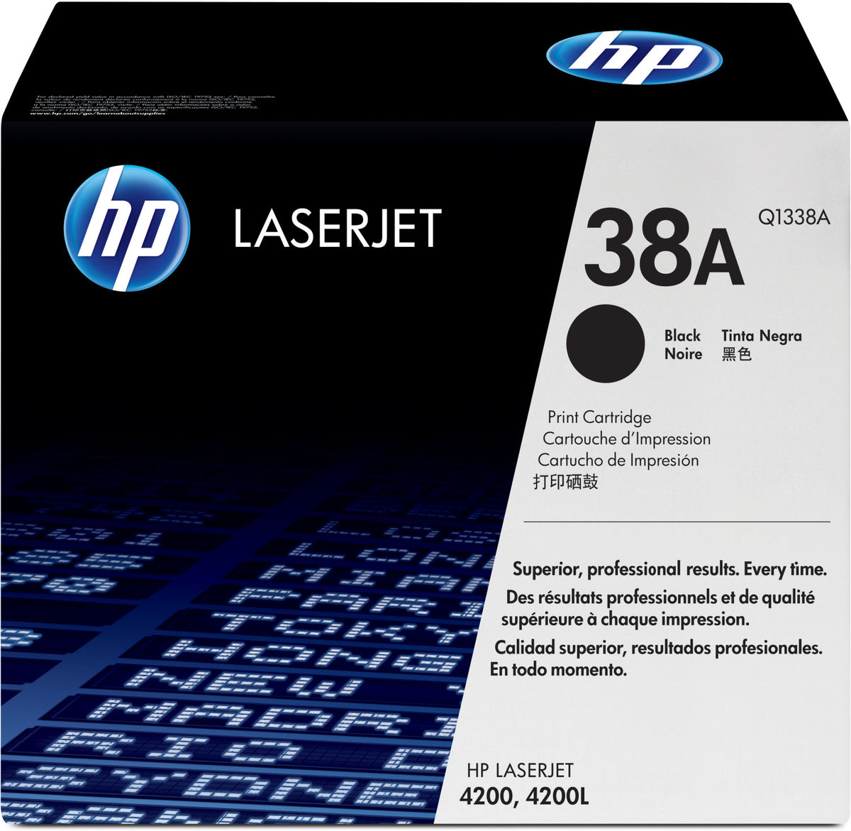 HP 38A Toner in Farbe black