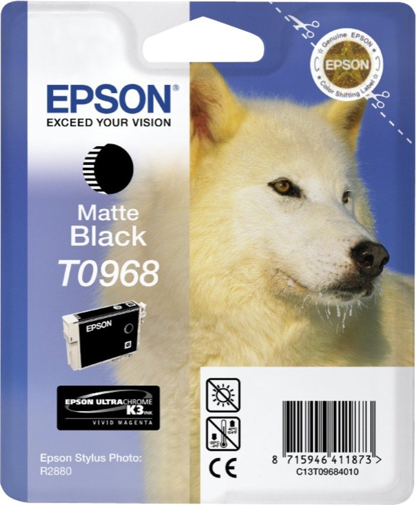 Epson T0968 Tintenpatrone in Farbe black