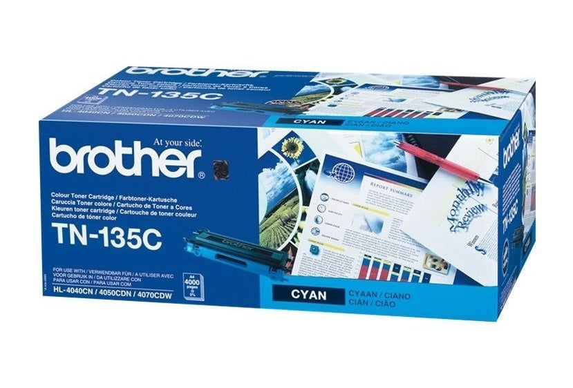 Brother TN-135C Toner in Farbe cyan