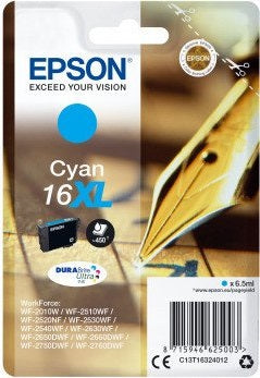Epson 16XL Tintenpatrone in Farbe cyan