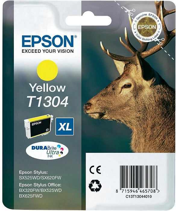 Epson  Tintenpatrone in Farbe yellow