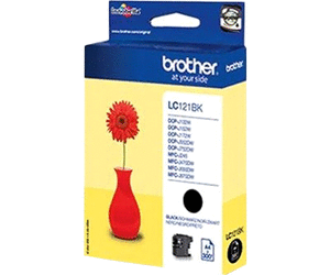Brother LC-121 Tintenpatrone in Farbe black