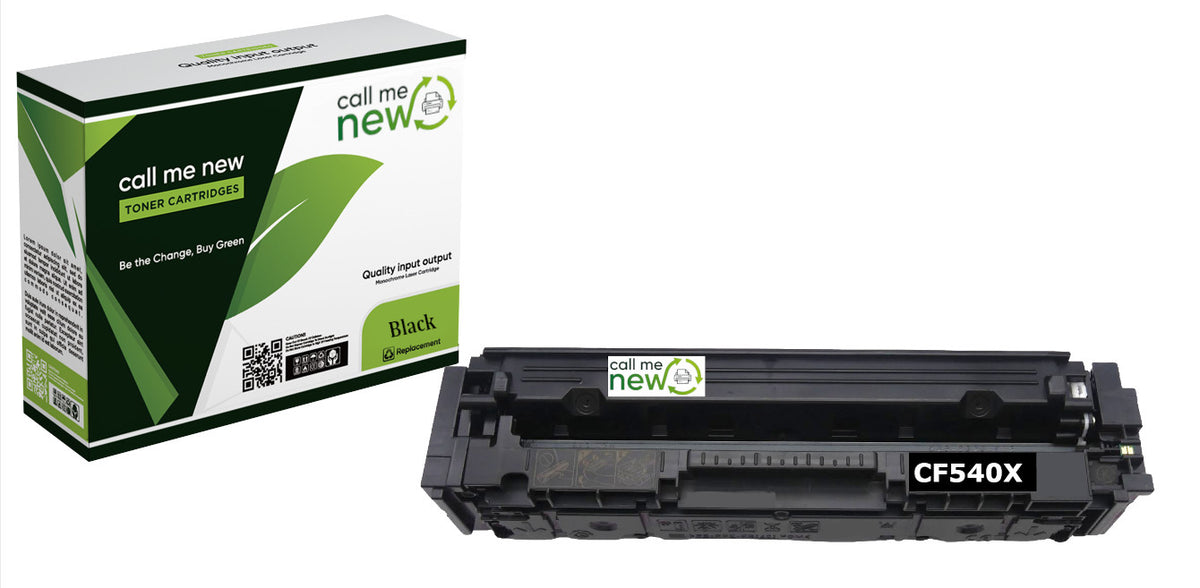 HP CF540X Toner in Farbe black